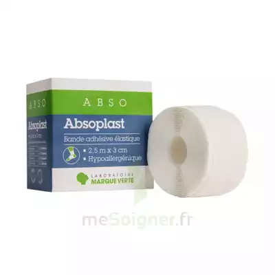 Absoplast Bande Adhésive élastique 2,5 M X 10 Cm à MONTPELLIER